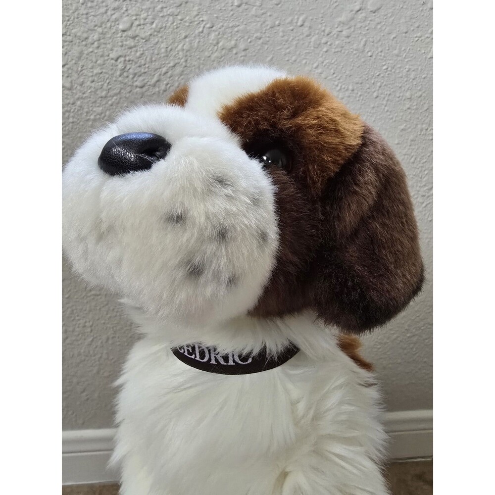 BILTMORE ESTATE'S Cedric the St. Bernard Puppy Dog Douglas Plush Collar